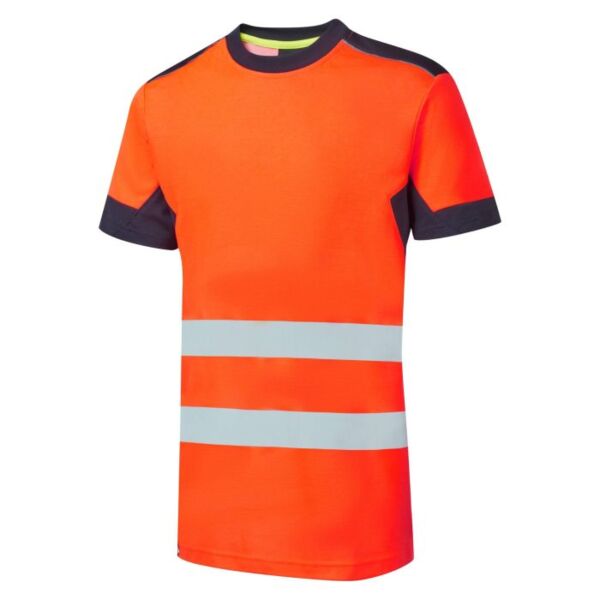Supertouch System Hi-Vis Eco CottonCool Orange T-Shirt Thumbnail